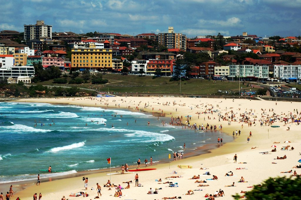 Sydney a Bondi beach